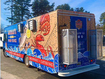 Food Truck: installations and retrofits for new or existing trucks