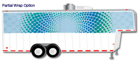 Custom Trailer Wraps by U.S. Mobile Kitchens