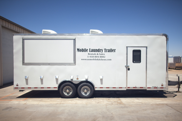 24’ Mobile Laundry Trailer