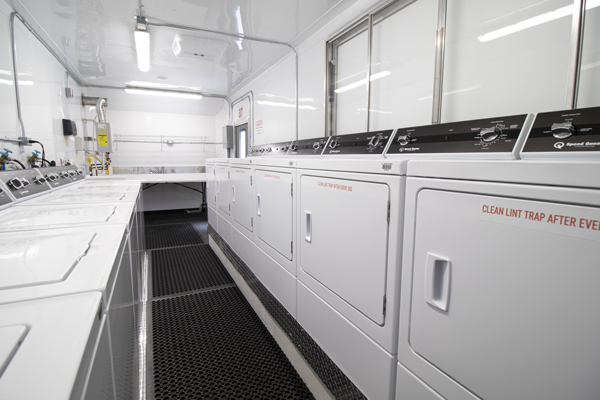 24’ Mobile Laundry Trailer