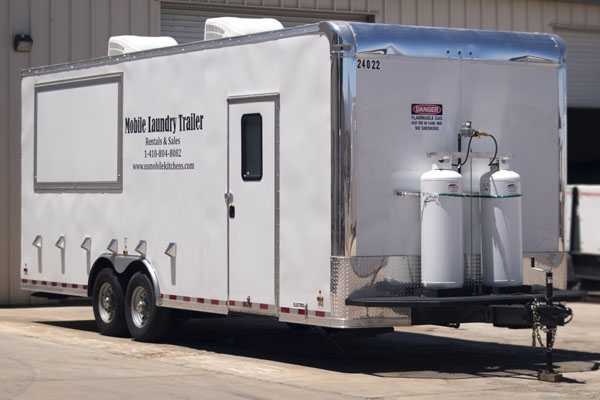 24' Mobile Laundry Trailer