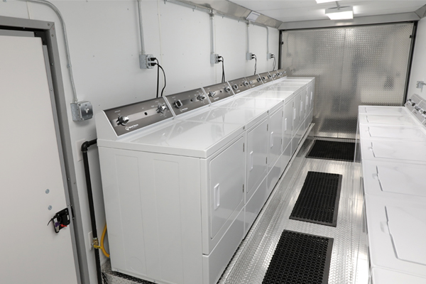 28' Mobile Laundry Trailer