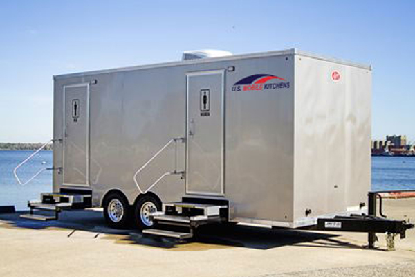   14' Mobile Restroom Trailer