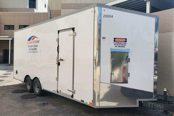 20' Dishwashing Trailer