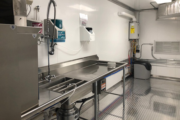 24' Mobile Dishwasher Trailer