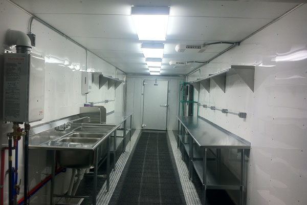 Mobile Food Prep Kitchen